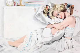 Frederick Smith插画中的情侣绘画（图）图片