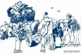 老韩讲了一个故事：收麦图片