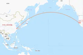 中美两国本土距离还不到4000公里图片