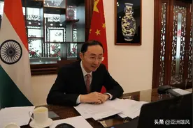 驻印度大使孙卫东为印度高级国防学院学员举行视频讲座图片