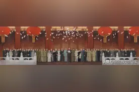 天安门：人民万岁的经典视像图片