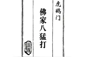 虎鹤门佛家八猛打秘笈图片