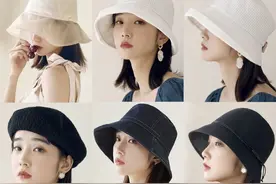 适合夏天的帽子，遮阳防晒、时髦百搭还显脸小图片