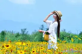 如何在浪漫花海中拍出最美的你 get起来！图片