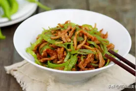 炒瘦肉，记住不要切了就炒，牢记4点窍门，炒好后肉嫩不柴味道香图片
