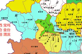 宝鸡陈仓、金台、渭滨、凤翔4区36乡镇人口、土地、工业基本统计图片