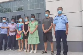 高新公安分局金华路派出所捣毁一涉黄窝点，现场抓获涉黄人员6名图片