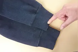 衣服袖子长了原来不用剪，学会这招，隐形无痕改短，这方法太棒了视频封面