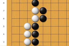 「一分钟围棋」黑先白是死棋。本题考察的是对死活棋形的敏感度图片