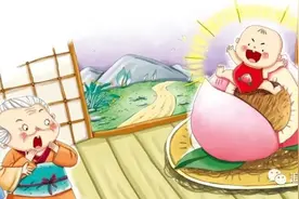 You are a peach不是“你是个桃子。”难道~是“桃太郎”？图片