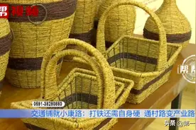 500来户村民从事藤篮编织，每年增加一万多收入，村民很乐呵图片