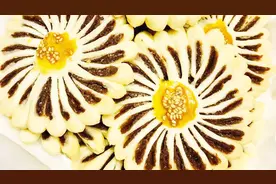 豆沙菊花酥 你心中的那朵小雏菊