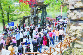 【我在岗位上】湖北长阳“心语岛·梦幻秘境”：全警在岗，确保网红景点秩序井然图片