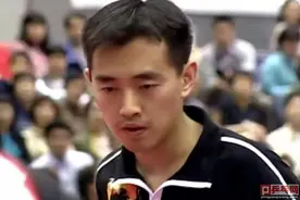 大阪世乒赛马琳第二场内战，半决赛不敌孔令辉，三次生气抛球拍图片