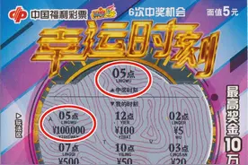 丹东彩友迎来“幸运时刻”收获刮刮乐大奖10万元图片