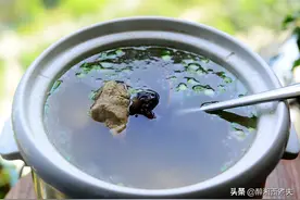 天热想喝老火汤又怕油腻？推荐五指毛桃炖龙骨，汤清色亮鲜美芬芳图片