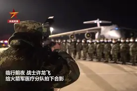 “妈，你一定要等我回来！”图片