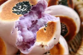 芋头饼的做法，不烤箱不用油炸，用煎锅就行，孩子都喜欢吃图片