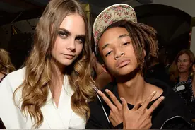 惊掉下巴！28岁泛性恋超模Cara与威尔·史密斯儿子爆恋情图片