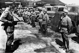 1945年日本投降时，在中国境内日军兵力、武器分布（上）图片