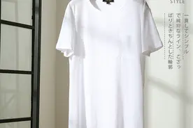 拥有疏水防污能力的白T!面料不走常规中庸路线，一件就能团灭其他图片