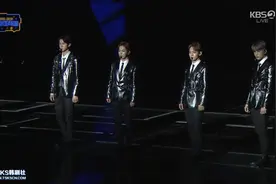 2018年末KBS歌谣祭，EXO作为压轴嘉宾，连续表演3首歌，燃战全场图片