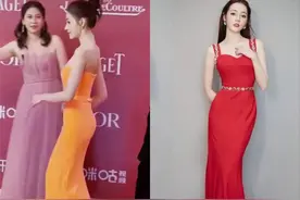 同样体重90斤，为什么迪丽热巴的蝴蝶臀胜过张天爱？图片