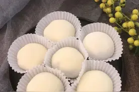 夏日必吃的小甜品，雪媚娘这样做，再也不用出去买了图片