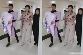 “最霸气产妇”火了，顺产完自己走回病房，网友：真是个神人图片