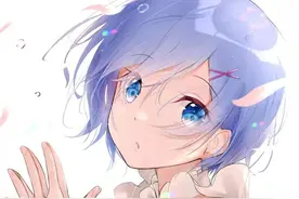 【蕾姆美图】如果真爱有颜色，那一定是蓝色！（无水印）图片