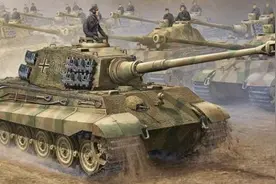 为什么被称作“战地怪兽”？——德国“虎王”重型坦克图片