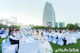 三亚今天太甜了！直击100对全国战疫英雄最美婚礼现场→图片