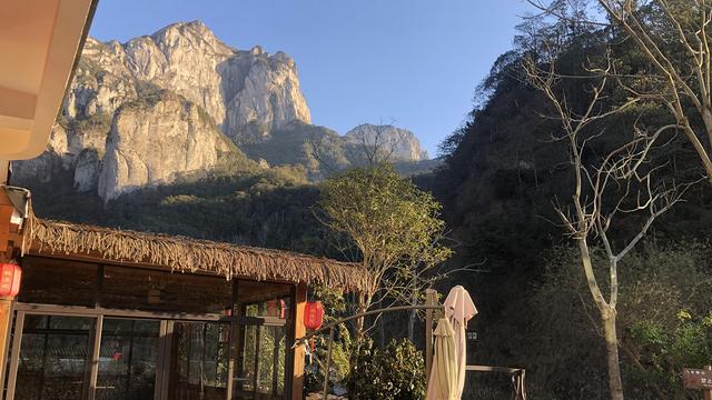 冬季的,雁荡山风景区,枯与静