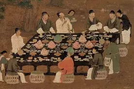 按《周礼》中国古人吃饭是分餐的，为什么后来变成合餐了呢？图片