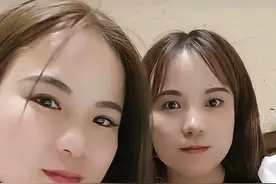 河南女子刷抖音找到“双胞胎姐妹”图片