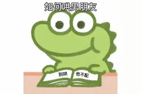表情包：如何哄男朋友，别哄，他不配图片