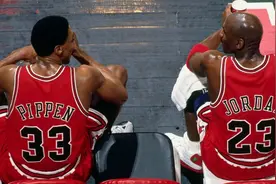 “表面兄弟”？—皮蓬炮轰乔丹后，审视NBA大当家与二当家的关系图片