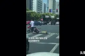 “冲鸭”！大爷带一排小黄鸭过马路 网友：被萌到了图片