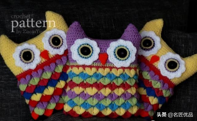 温暖毛线钩鱼鳞的方法