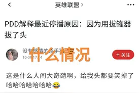 S11一有假赛就停播了，“PDD再次宣布停播，网友调侃脑子有湿气”图片