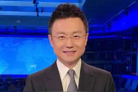 “央视一哥”刚强，他的现任妻子是谁？图片