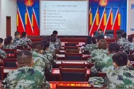 新密市人武部党史学习教育，请来全国优秀共产党员授课图片