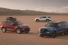 中大型SUV也有高性能，福特探险者 ST发布，顶配3.0T V6图片