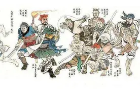 三个梁山上地位倒数的好汉：绰号卑微，不受待见，死了都没人在意图片