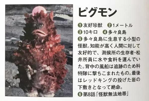 初代奥特曼怪兽图鉴