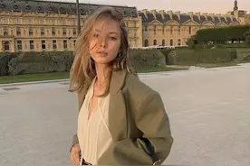 一看就很“贵气”的女生，学会法式优雅穿搭，高级又洋气图片