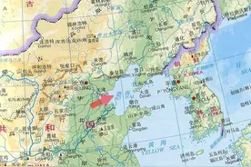 未经许可外国船只无法进入我国渤海区域，这多亏了山东的一个小岛图片