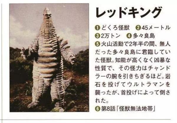 初代奥特曼怪兽图鉴