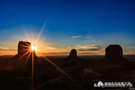 美国西部自驾游6：大爱纪念碑谷，这天空神殿，阿甘跑步终点图片