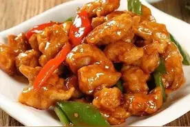 教你在家花10块钱做糖醋肉段，外酥里嫩酸甜可口，老人孩子都爱吃图片